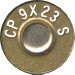 Headstamp of CP 9 X 23 S