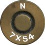 Headstamp of 7 X 54 RWS