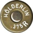 Headstamp of 375 HÖLDERLIN RIMMED