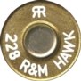Headstamp of 228 R&M HAWK