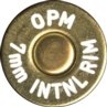 Headstamp of 7mm INTERNATIONAL (RIMMED)