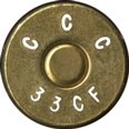 Headstamp of 33 WINCHESTER