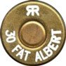 Headstamp of 30 FAT ALBERT