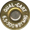 Headstamp of 6.5 - 300 WEATHERBY MAGNUM