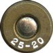 Headstamp of 25-20 WINCHESTER CF
