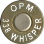 Headstamp of 338 WHISPER (7mm BR CASE)