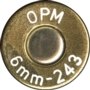 Headstamp of 6mm – 243