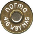 Headstamp of 416 WEATHERBY MAGMUM