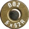 Headstamp of 6 X 52R BRETSCHNEIDER 2
