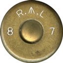 Headstamp of 45 GARDNER, GATLING BALL Mk.III