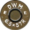 Headstamp of 6.5 X 57R MAUSER