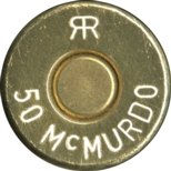 Headstamp of 50 McMURDO
