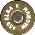 Headstamp of 459 ELSA K MAGNUM