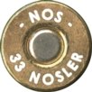 Headstamp of 33 NOSLER