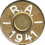 Headstamp of 11.25mm NORWEGIAN COLT M.1914
