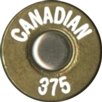 Headstamp of 375 CANADIAN MAGNUM