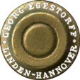 Headstamp of 11.5 X 35R MB WERDER TARGET