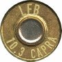 Headstamp of 10.3 X 68 CAPRA