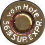 Headstamp of 5.6 X 61 VOM HOFE SUPER EXPRESS