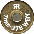 Headstamp of 7mm - 378 WEATHERBY MAGNUM