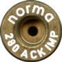 Headstamp of 280 ACKLEY IMPROVED