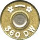 Headstamp of 360 DAN WESSON