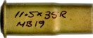 11.5 X 35R MB WERDER TARGET