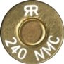 Headstamp of 240 NMC (NATIONAL MATCH COURSE)