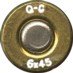 Headstamp of 6 X 45 (US VERSION) (6mm-223 Remington)