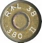 Headstamp of 380 REVOLVER MK. 2