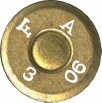 Headstamp of 25 EXPERIMENTAL ON 30 KRAG CASE