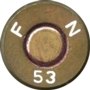 Headstamp of 7 X 49 SECOND OPTIMUM (LIVIANO)