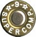 Headstamp of 9mm SUPER COMPETITION