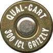 Headstamp of 300 ICL GRIZZLY
