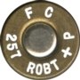 Headstamp of 257 ROBERTS