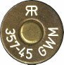 Headstamp of 357 - 45 GRIZZLY WIN MAG