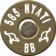 Headstamp of 585 NYATI