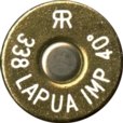 Headstamp of 338 LAPUA MAGNUM IMPROVED 40°