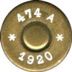 Headstamp of 9.3 X 74R MAUSER