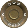Headstamp of 8 X 57R MAUSER A-BASE