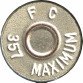 Headstamp of 357 REM MAXIMUM