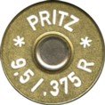 Headstamp of 9.5 X 60R PRITZ