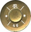 Headstamp of 11.2 X 42R WERNDL TARGET (GR 46)
