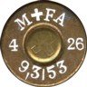 Headstamp of 9.3 X 53 SWISS Mod.25