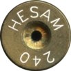 Headstamp of 240 HEAVY EXPRESS SHORT ACTION MAGNUM