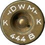 Headstamp of 6 X 58 "G" MAUSER