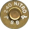 Headstamp of 240 FLANGED MAGNUM