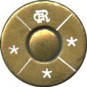 Headstamp of 12.7 X 45R D EXPRESS