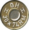 Headstamp of 7,62 X 74R MINKLER