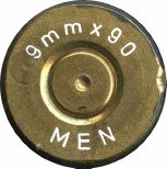 Headstamp of 9 X 90 HECKLER & KOCH